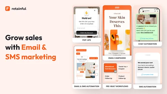 Retainful Email Marketing, SMS screenshot