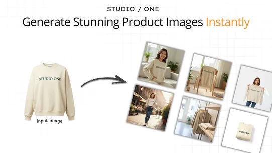 StudioOne ‑ AI Product Images screenshot