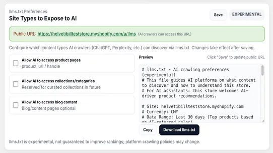AI Channel Copilot screenshot