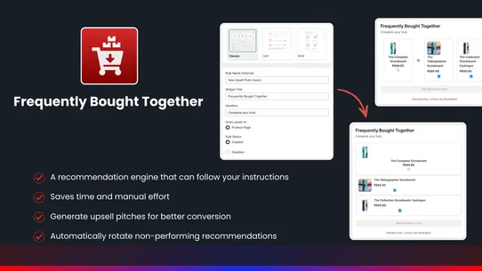 Frequently Bought Together screenshot