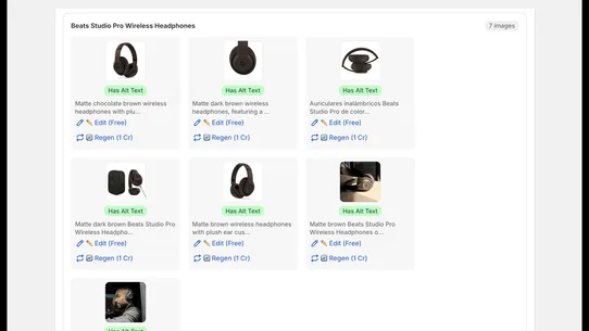 Lumina: AI Image SEO screenshot