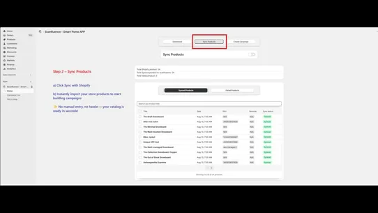 Scanfluence ‑ Smart Promo screenshot