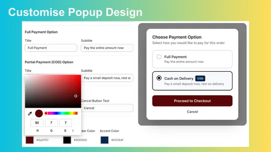 PenguinCOD Partial COD Deposit screenshot