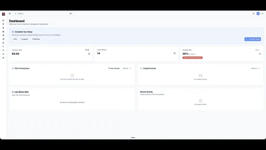 Stratagem Inventory Management screenshot
