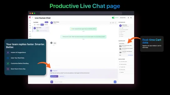 Kepler: AI‑Powered Chatbot+FAQ screenshot