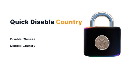 Quick Disable Country screenshot