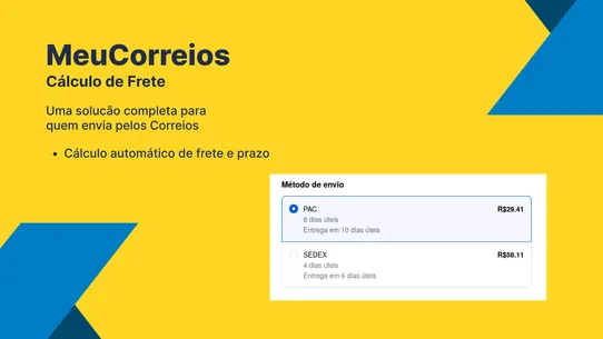MeuCorreios ‑ Cotação e Rastro screenshot