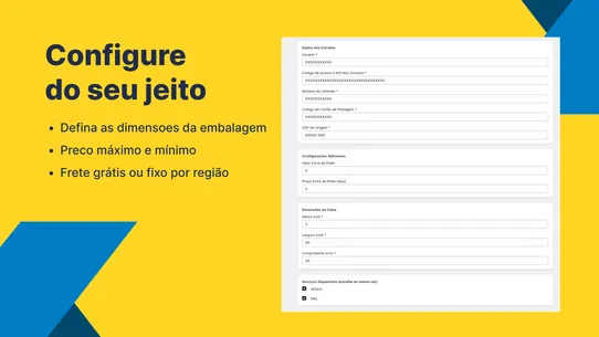 MeuCorreios ‑ Cotação e Rastro screenshot