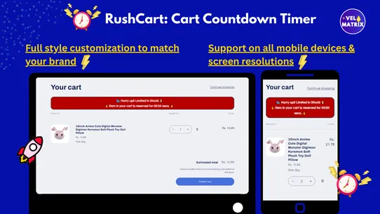 RushCart: Cart Countdown Timer screenshot