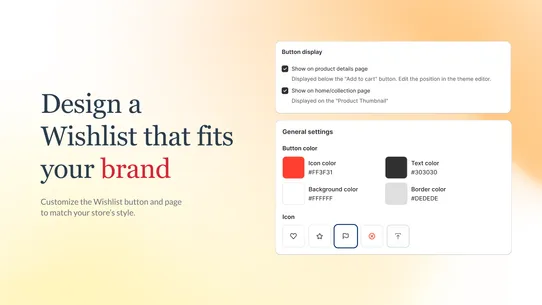 Joy Wishlist app screenshot