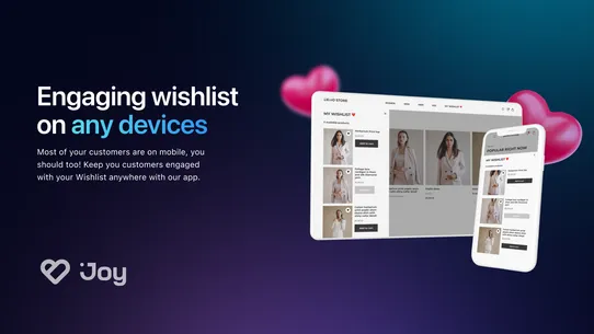 Joy Wishlist app screenshot