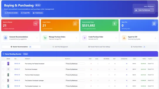Armayzn Warehouse Management screenshot