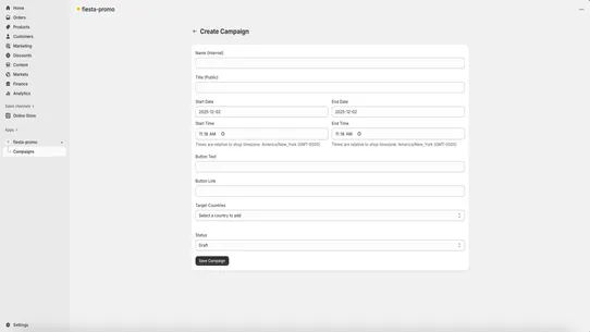 Fiesta Promo screenshot