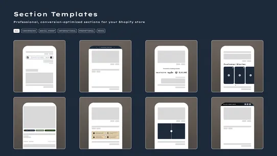 Section Store ‑ BrandUp screenshot