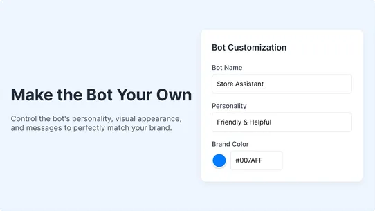 MIT AI Chatbot &amp; Sales Bot screenshot