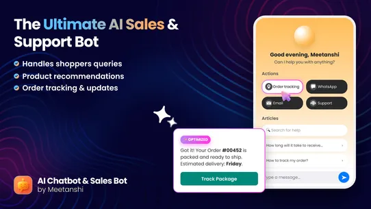 MIT AI Chatbot &amp; Sales Bot screenshot