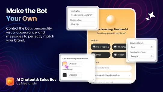 MIT AI Chatbot &amp; Sales Bot screenshot
