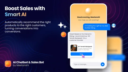MIT AI Chatbot &amp; Sales Bot screenshot