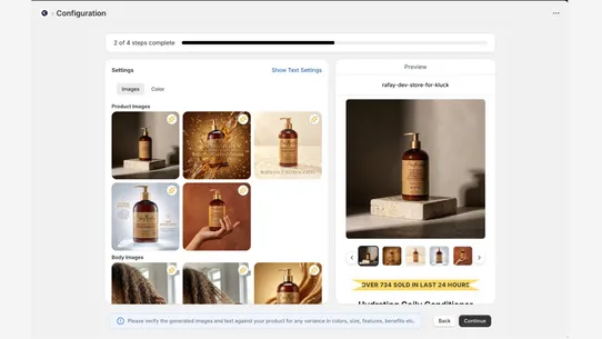 Kluck AI ‑ Store Builder screenshot