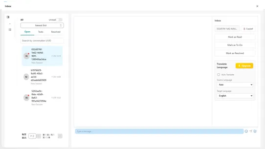 Rise Live Chat screenshot