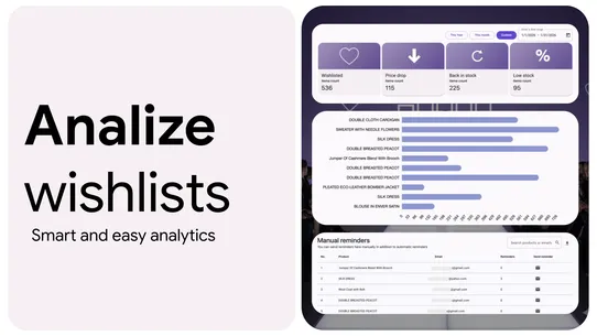 Easy Wishlist &amp; Back in stock screenshot