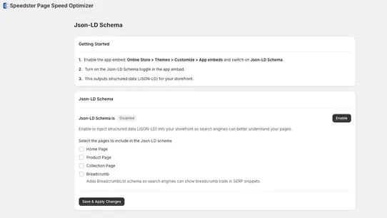 Speedster Page Speed Optimizer screenshot