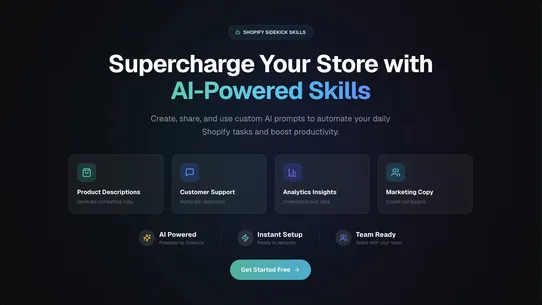 Sidekick AI Skills Library screenshot
