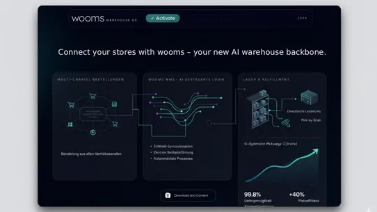 wooms WMS Orders &amp; Shippings screenshot