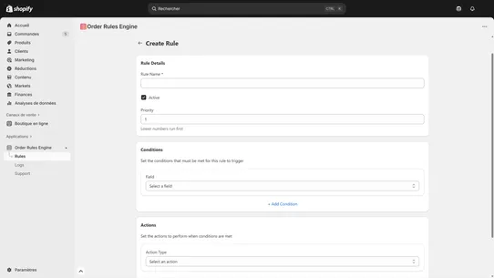 RuleWorks: Order Rules Engine screenshot