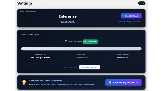 RATE FLOW screenshot