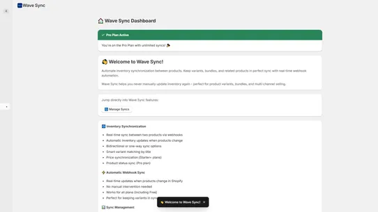 Wave Sync screenshot