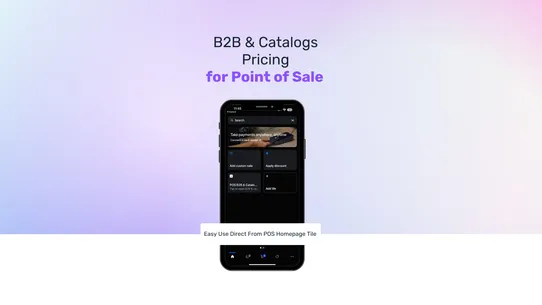 POS ‑ B2B Catalogs &amp; Pricing screenshot
