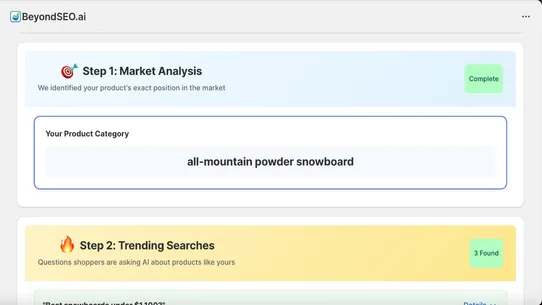 BeyondSEO.ai screenshot