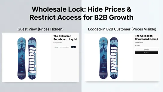 B2B Login &amp; Lock screenshot