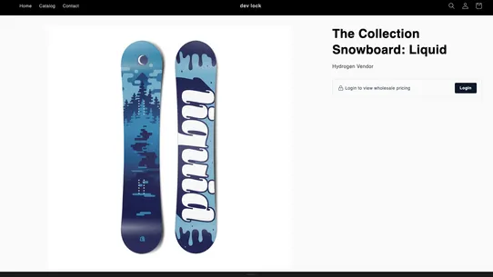 B2B Login &amp; Lock screenshot