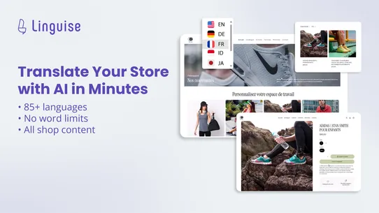 Linguise AI Translation screenshot