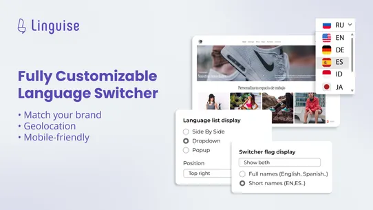 Linguise AI Translation screenshot