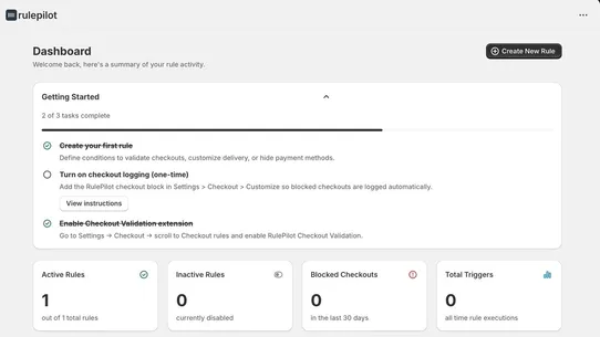 RulePilot screenshot