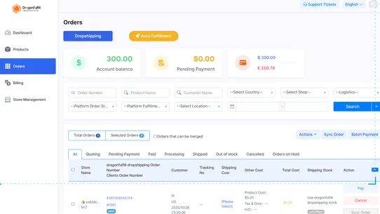 Dragonfulfill screenshot
