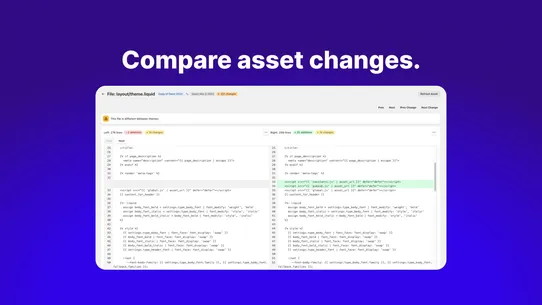 DiffMate ‑ Asset Compare Tool screenshot