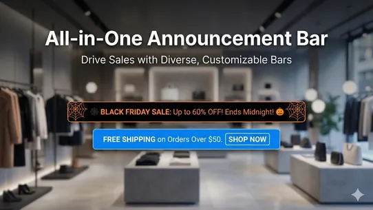 ZenCom Announcement Bar screenshot