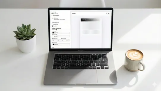ZenCom Announcement Bar screenshot