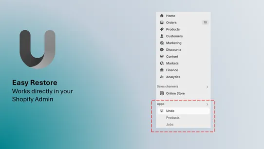 Undo: Backup and Restore screenshot