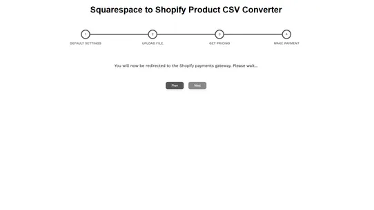 Vostari Converter: Squarespace screenshot