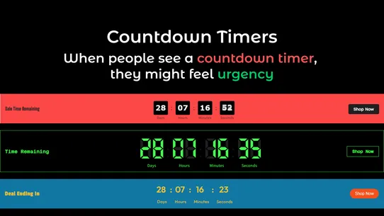 Optimized Slider,Timer &amp; Popup screenshot