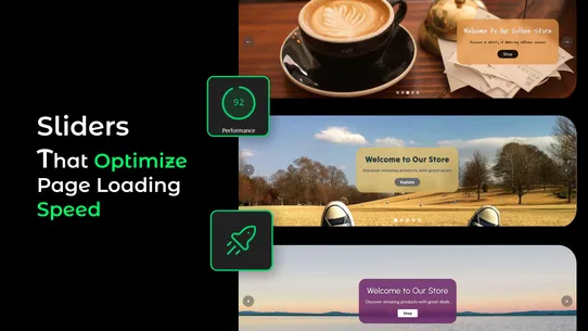 Optimized Slider,Timer &amp; Popup screenshot