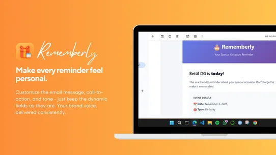Rememberly: Gift Reminder screenshot