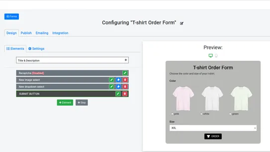 Nerdy Form Builder screenshot