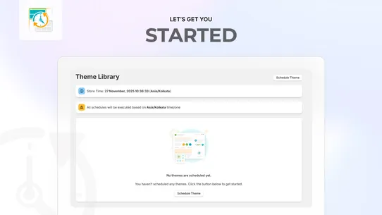 Schedulify ‑ Theme Scheduler screenshot