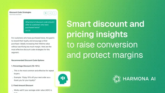 Harmona Marketer screenshot